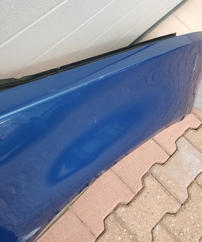 BMW X5 E53 Kotflügel / Seitenwand VORNE RECHTS topas blau Kratzer ABHOLUNG