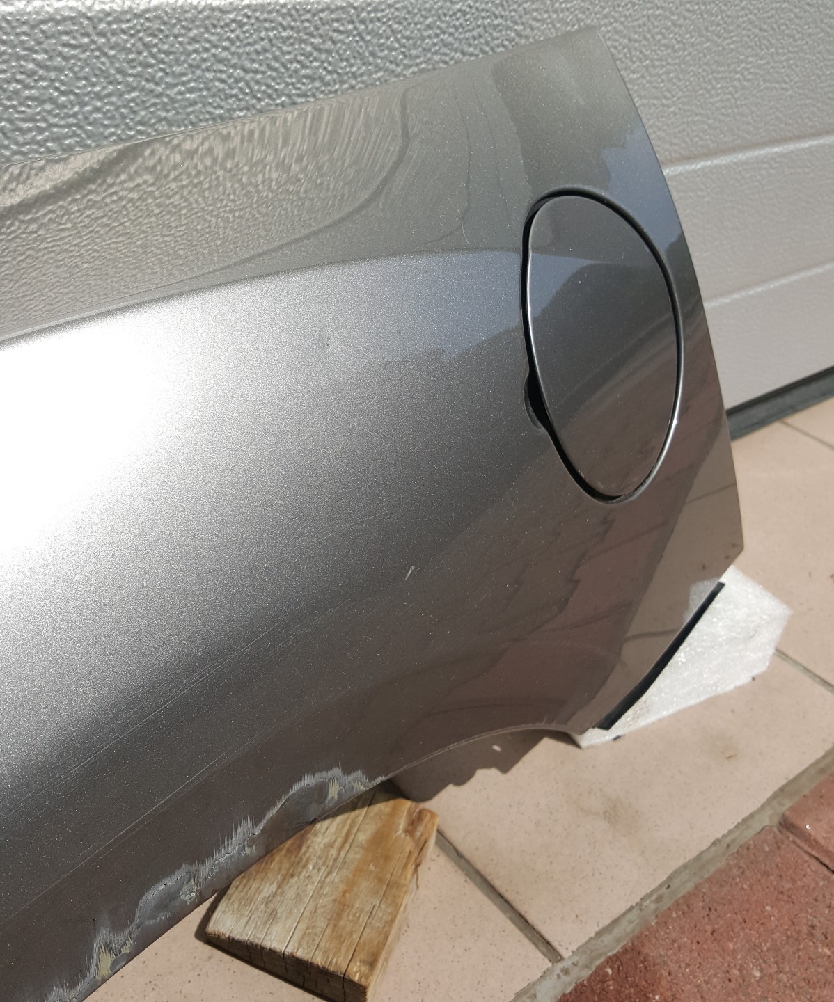 BMW Z4 E85 Seitenwand Aussenhaut HINTEN RECHTS  sterling grau metallic – Bild 4