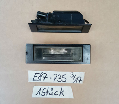 BMW E81 E87 E63 E64 E85 E86 Kennzeichen Leuchte 7165735 Nr. Schild Beleuchtung – Bild 1
