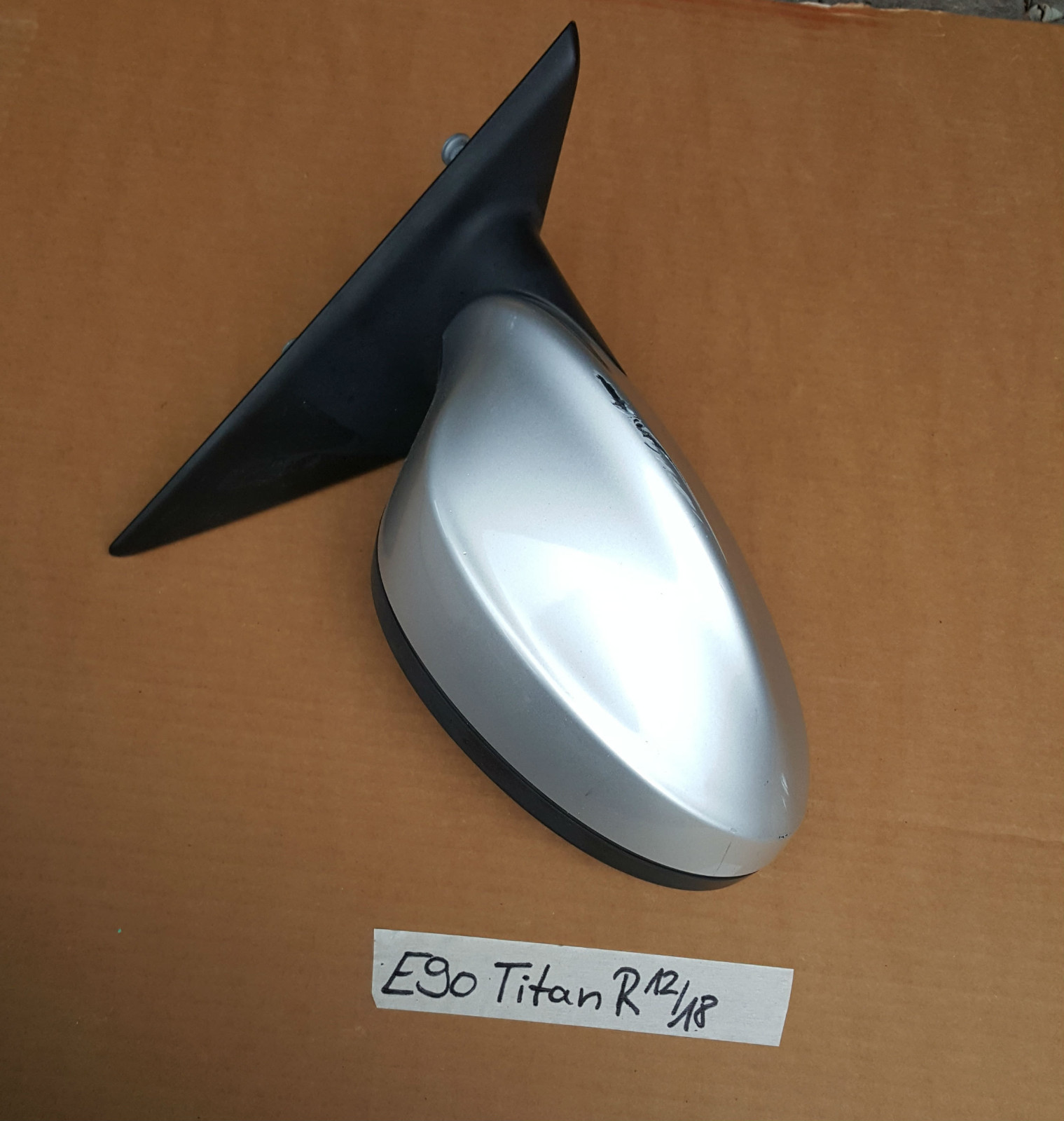 BMW E90 E91 Aussenspiegel Seiten Spiegel Titan silber metallic 354 RECHTS – Bild 3