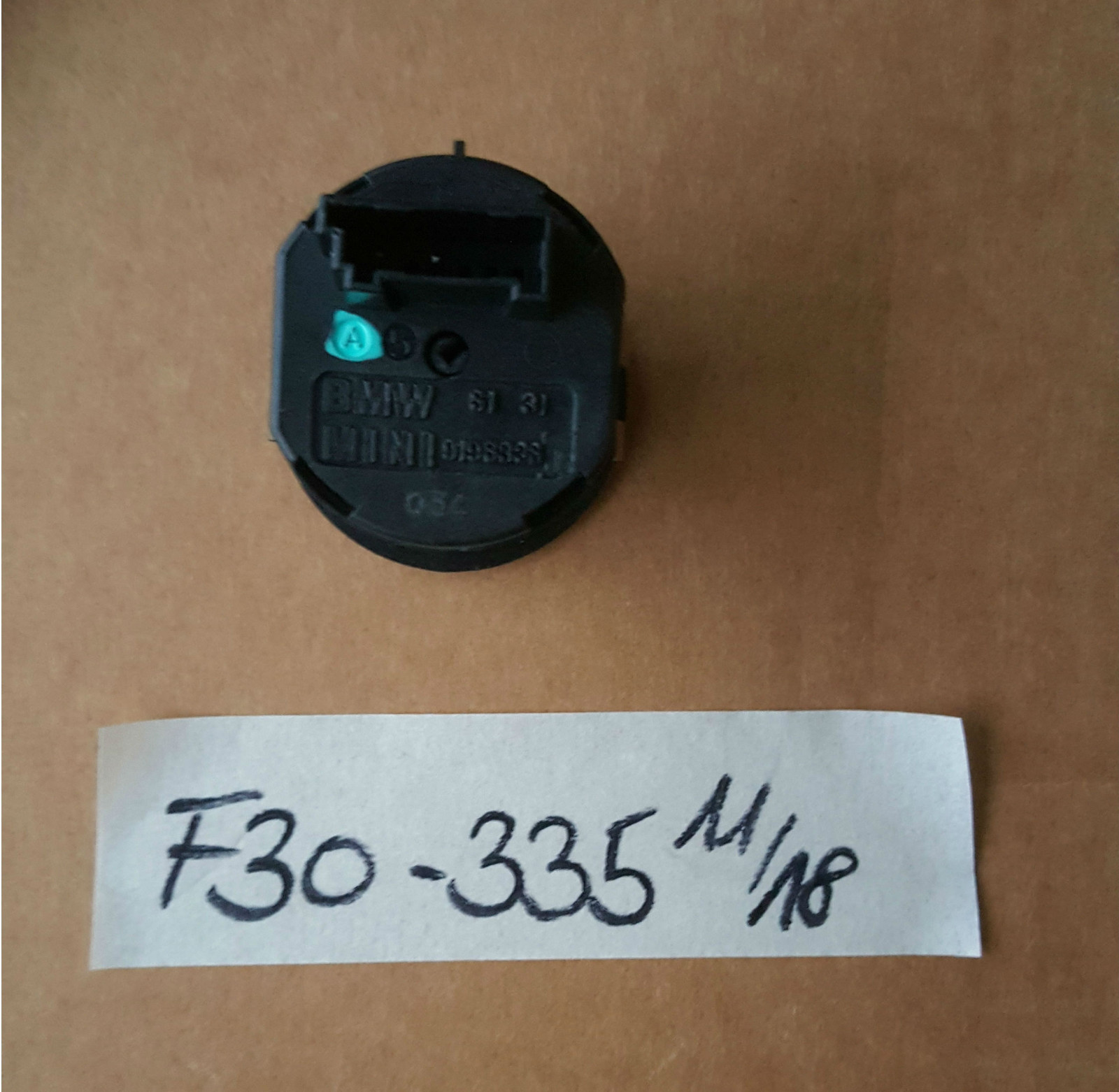 BMW F20 F21 F30 F31 F34 F35 Mini Schalter Deaktivierung Beifahrer Airbag 9196335 – Bild 2