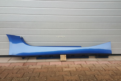 BMW Z4 E85  Seiten Schweller Leiste Verkleidung RECHTS Montego blau A51 – Bild 1