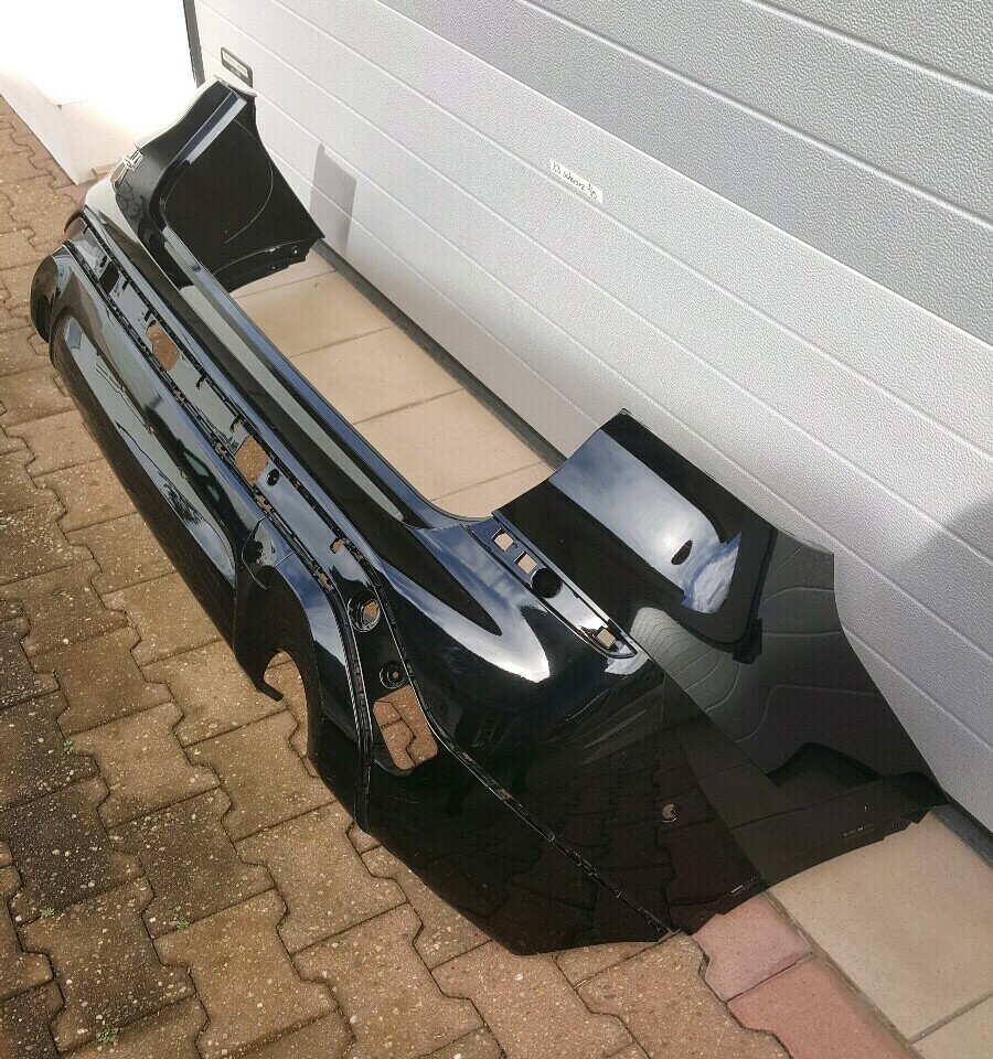 BMW X3 G01 Verkleidung Stoßfänger Heckschürze Stoßstange HINTEN M Paket schwarz – Bild 2