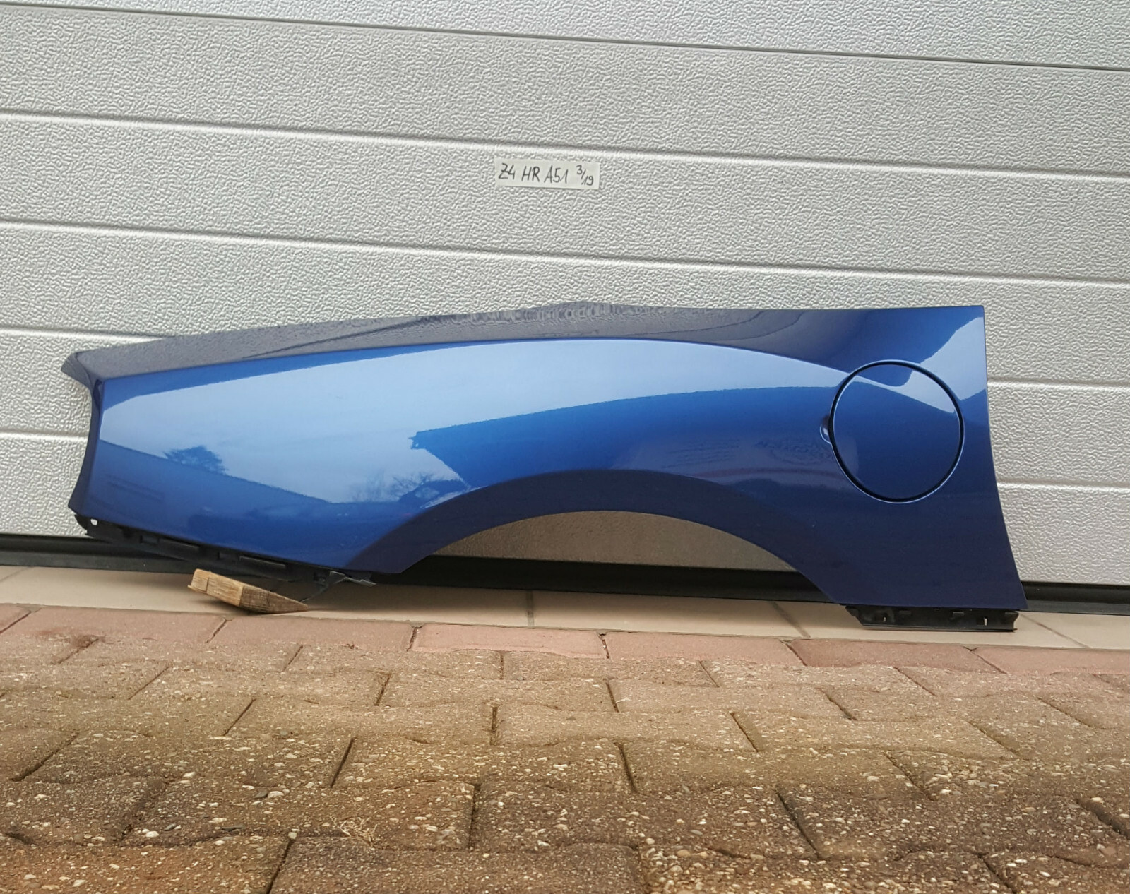 BMW Z4 Seitenwand Aussenhaut Kotflügel HINTEN RECHTS  Montego Blau A51 – Bild 1