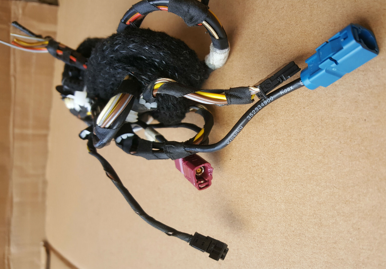 BMW 6er E63 E64 Heckdeckel Kabel  Kofferraum Kabelbaum  Heckklappe – Bild 2