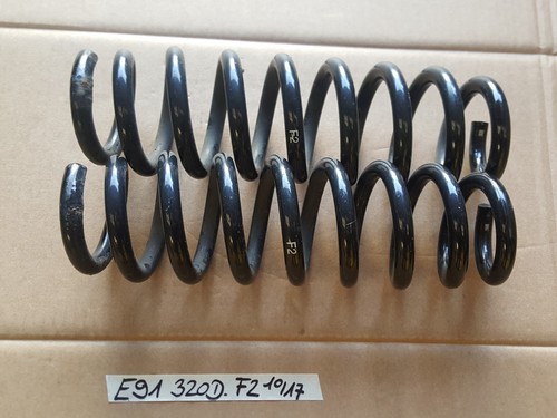 BMW E90 91 Fahrwerksfedern Schrauben Spiral Feder HINTEN rechts links 4 Zylinder – Bild 1