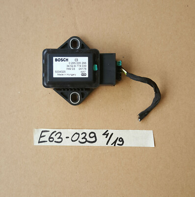 BMW E63 E64 E60 E61 ESP Drehratensensor Duo Sensor Steuergerät  6774039 – Bild 1