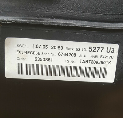 BMW 6er E63 E64 Benzin Kraftstoff Tank  Kunststoff m. Einfüllrohr 7200080 – Bild 2