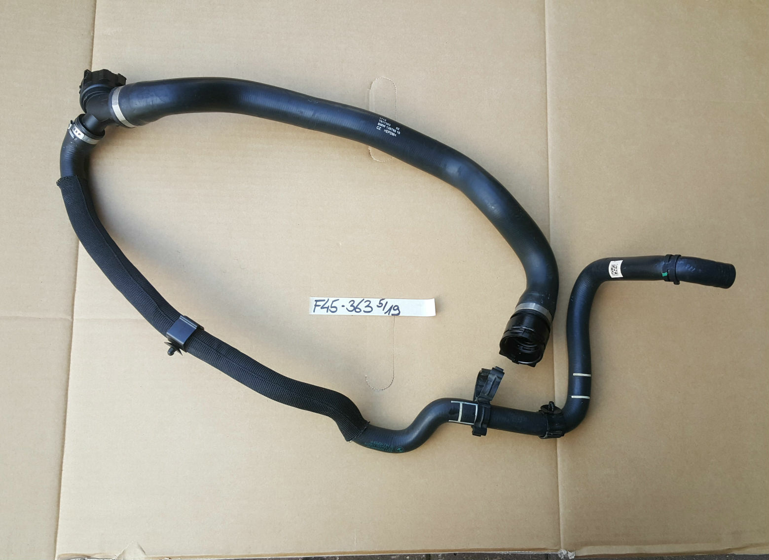 BMW F45 Kühlerschlauch 7617363 Schlauch Kühler Motor Kühlmittelschlauch 9250566 – Bild 1