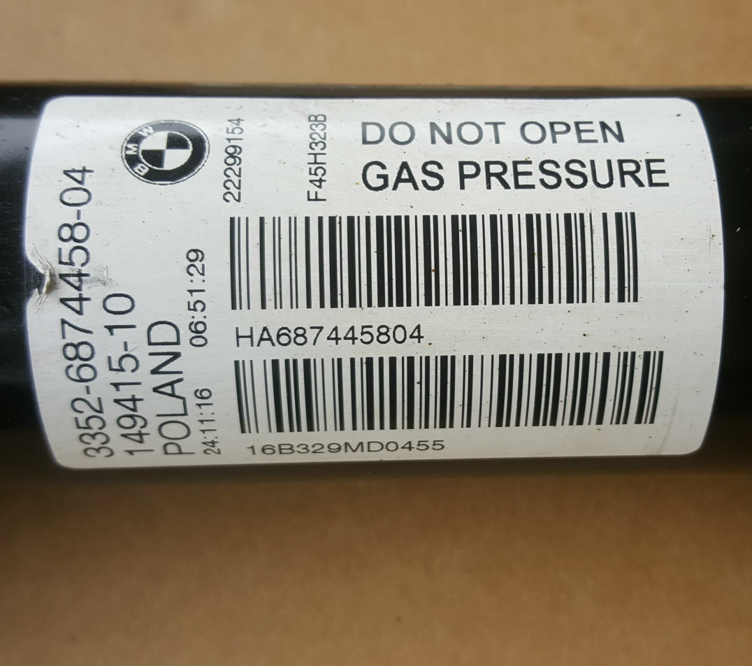 BMW 2er F45 Active Tourer Federbein Stossdämpfer hinten rechts + links 6874458 – Bild 2