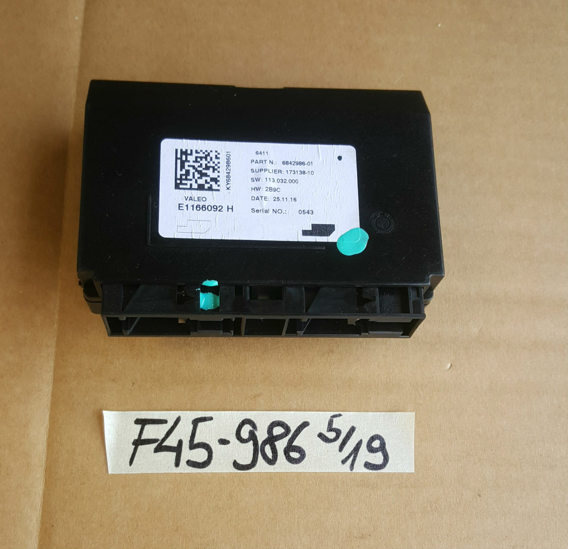 BMW 2er F45 F46  Steuergerät Klimaanlage 6842986 – Bild 1