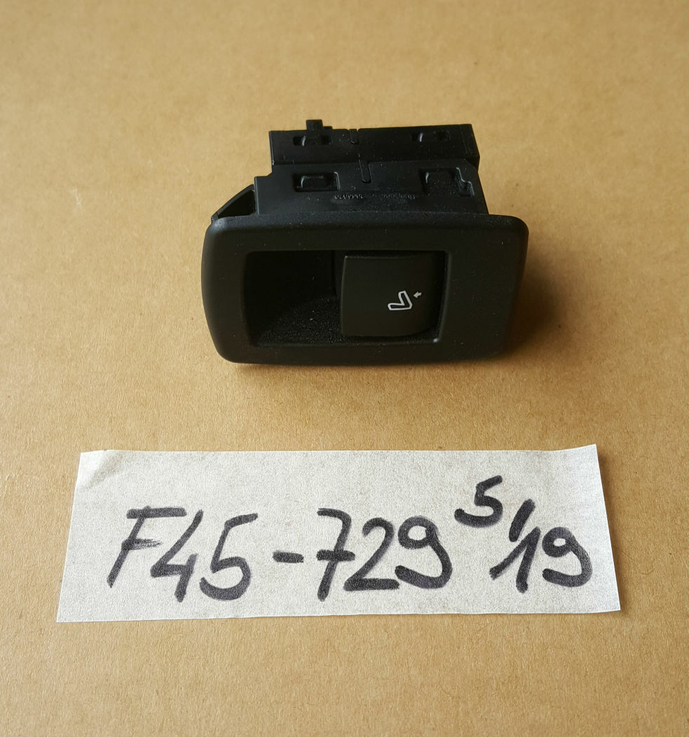 BMW 2er F45 F46 X1 F48 Schalter Sitz Lehne Lehnenfernentriegelung rechts 9290729 – Bild 1