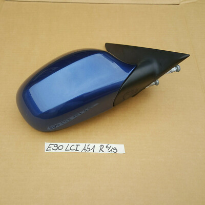 BMW E90 E91 LCI Facelift Aussen Seiten Spiegel RECHTS Montego blau metallic A51 – Bild 3
