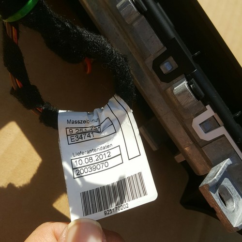 BMW F30 F31 F34 F32 Centrales Informations Display 6,5 Zoll 9262753 Bord Monitor – Bild 5