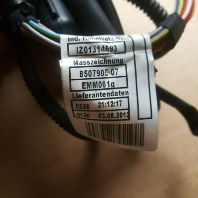 BMW F30 F31 F34 F20 F21 Motor Getriebe Kabel 8507905 Schaltgetriebe Kabelbaum – Bild 2