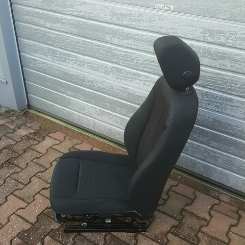 BMW F30 F31 F34 Beifahrer Sitz Stoff schwarz grau anthrazit Airbag VORNE RECHTS