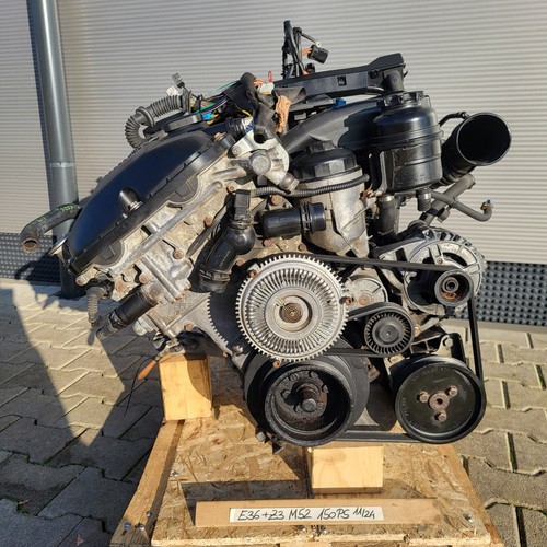 BMW E36 Z3 Roadster Motor 150 PS 320i M52 Engine 2 Liter ca. 92.000 Km ABHOLUNG – Bild 3