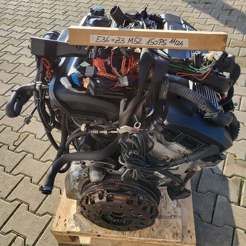 BMW E36 Z3 Roadster Motor 150 PS 320i M52 Engine 2 Liter ca. 92.000 Km ABHOLUNG – Bild 5