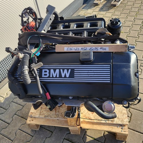 BMW E36 Z3 Roadster Motor 150 PS 320i M52 Engine 2 Liter ca. 92.000 Km ABHOLUNG – Bild 9