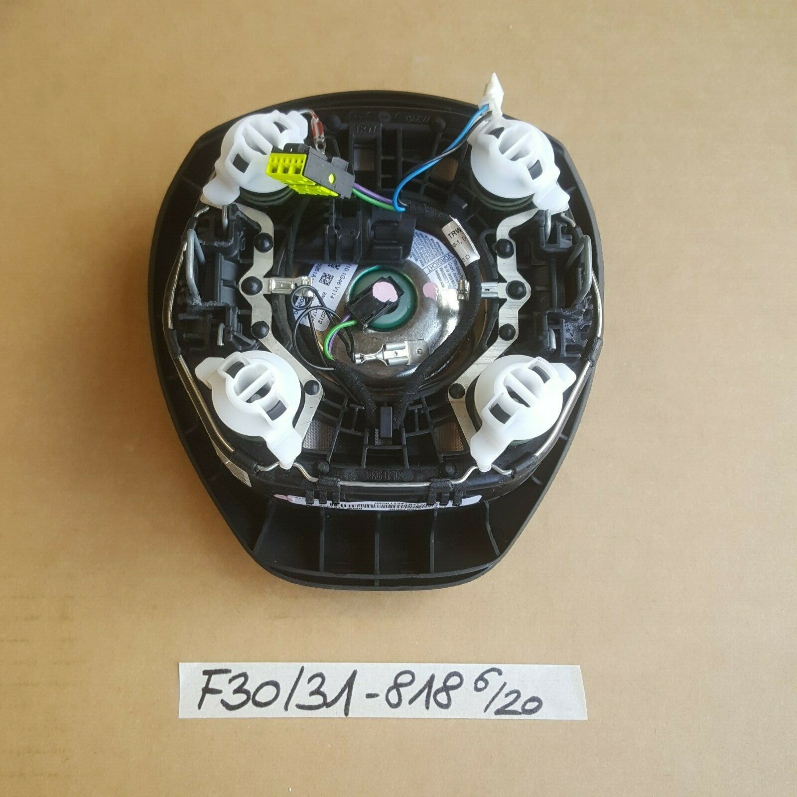 BMW F30 F31 Sport Lenkrad Leder MFL Lenker Fahrer Airbag-Modul 6791330 – Bild 7