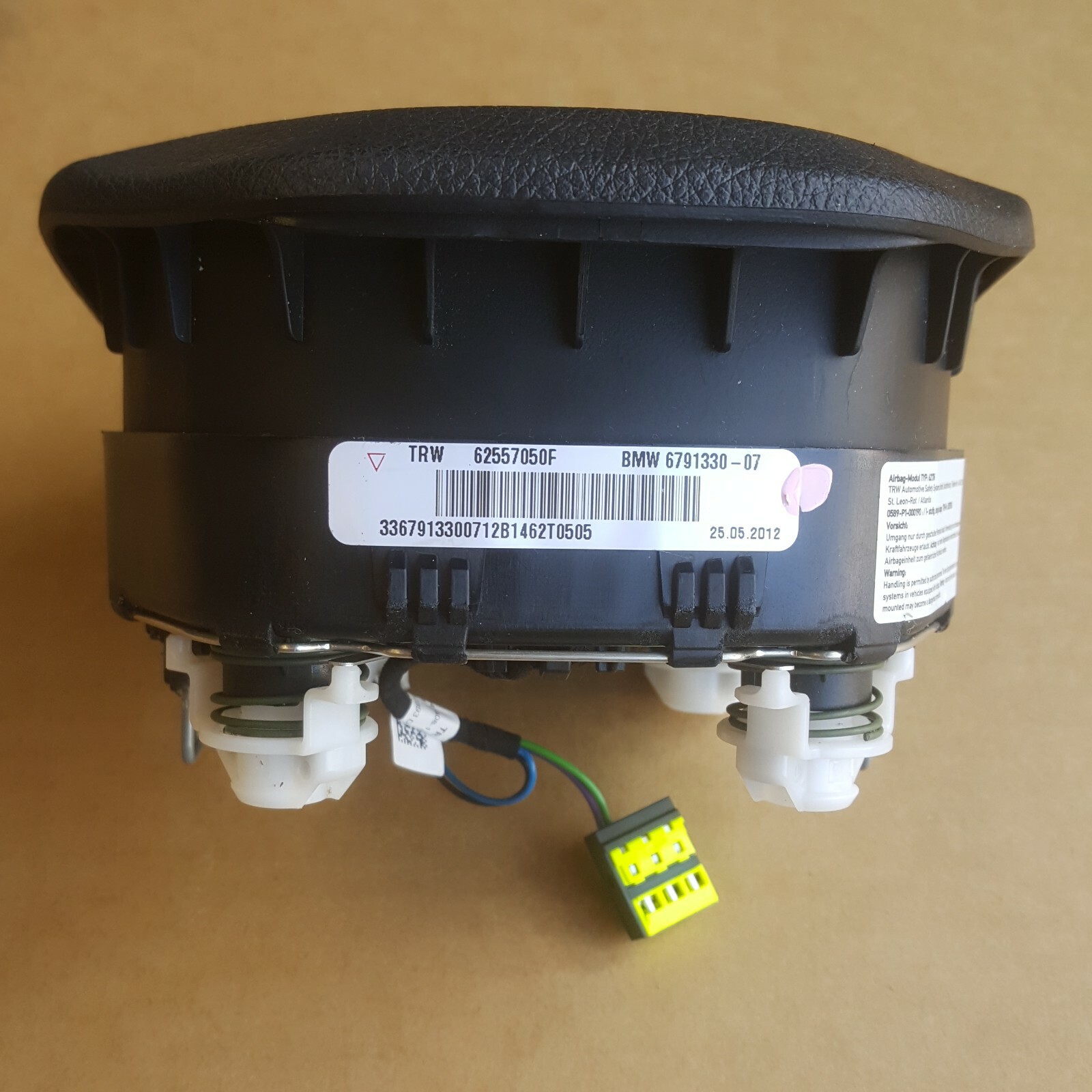 BMW F30 F31 Sport Lenkrad Leder MFL Lenker Fahrer Airbag-Modul 6791330 – Bild 8