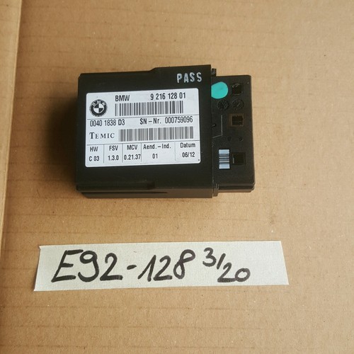 BMW E92  E61  Steuergerät für Gurtbringer Gurt Geber LCPA Modul 9216128 – Bild 1