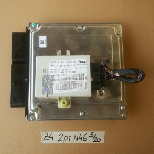BMW Z4 E85 Steuergerät N46 Motor 7565300 EWS Modul 9145349 Zündschloss Schlüssel – Bild 3