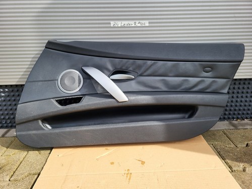 BMW Z4 E85 E86 Tür Verkleidung Türtafel Türpappe Leder RECHTS schwarz – Bild 1