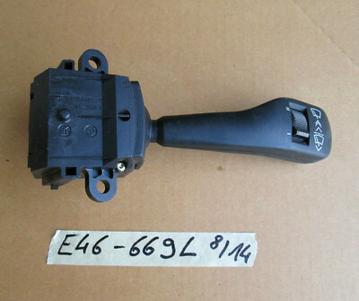BMW E46 Lenkstockhebel: Wischer Schalter / Lenkrad Regen Kombischalter 8363669 l – Bild 1