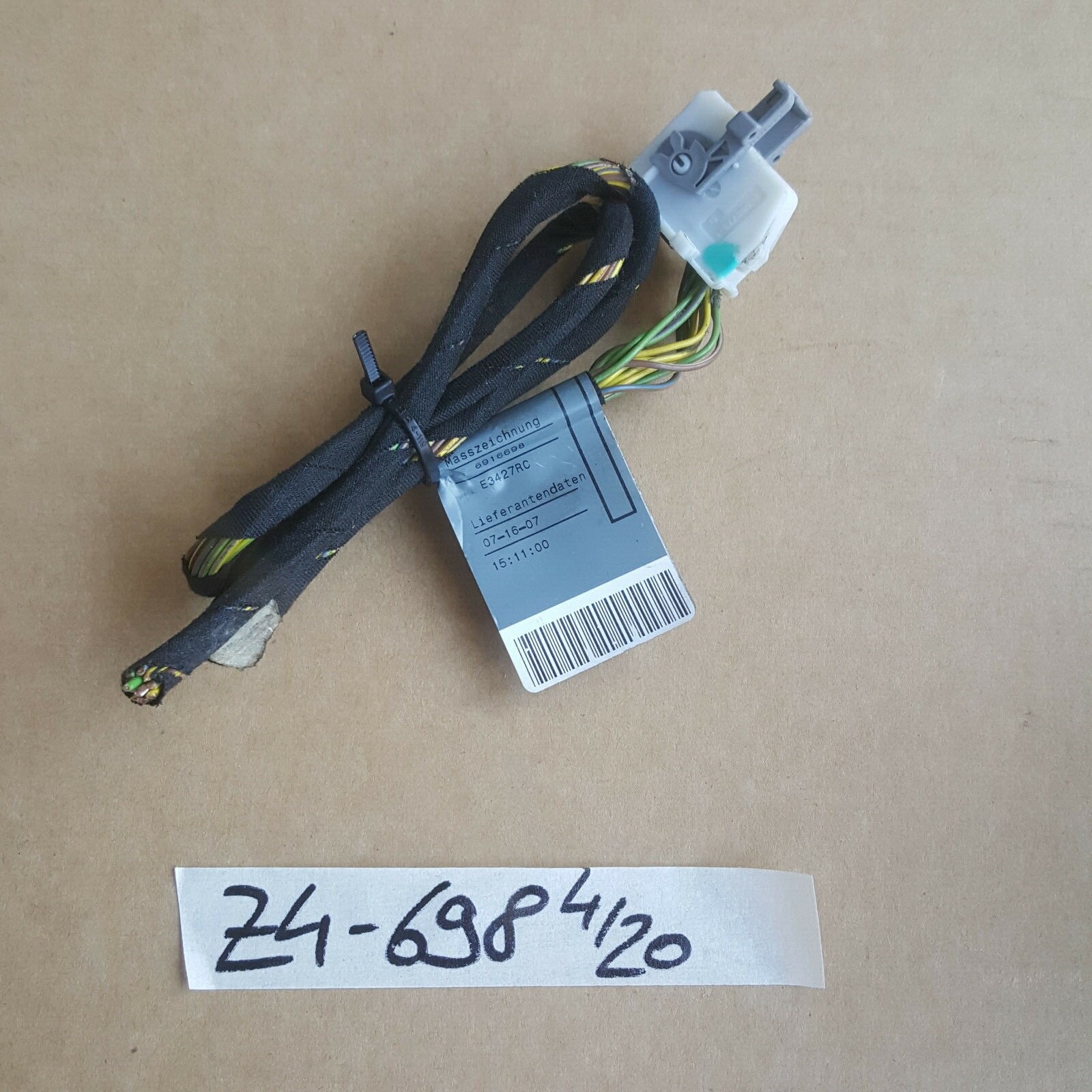 BMW Z4 E85 E86  PDC Stecker HINTEN 6916698 mit Kabel Stück – Bild 1