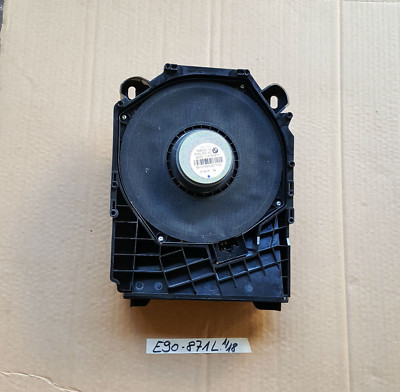 BMW E81 E82 E87 E88 E90 E91 E92 Lautsprecher Box HiFi Zentralbass LINKS 6954871 – Bild 1