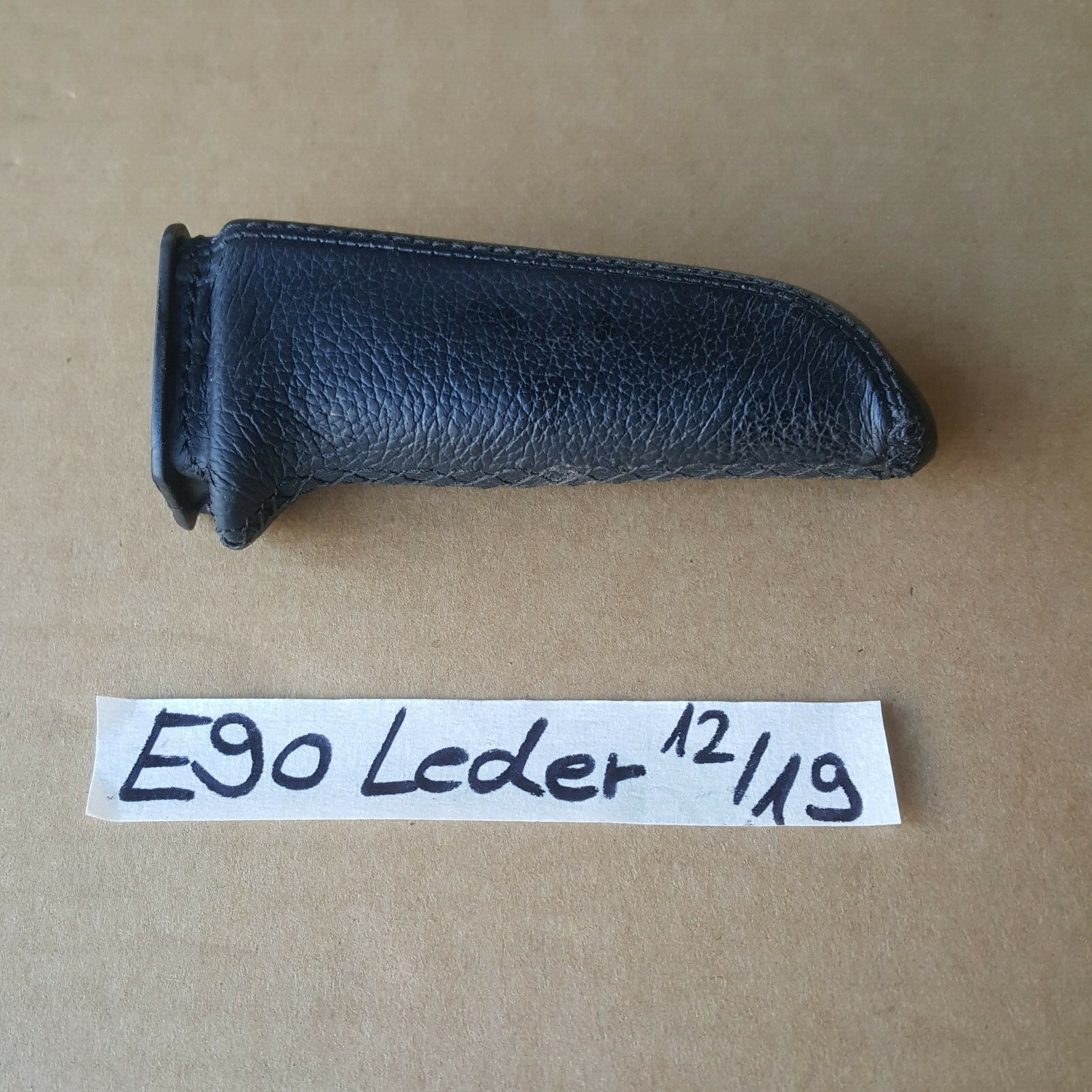 BMW E90 E91 E92 E93 E87 E81 Handbremshebel Griff für Handbremse Leder handbreak – Bild 2