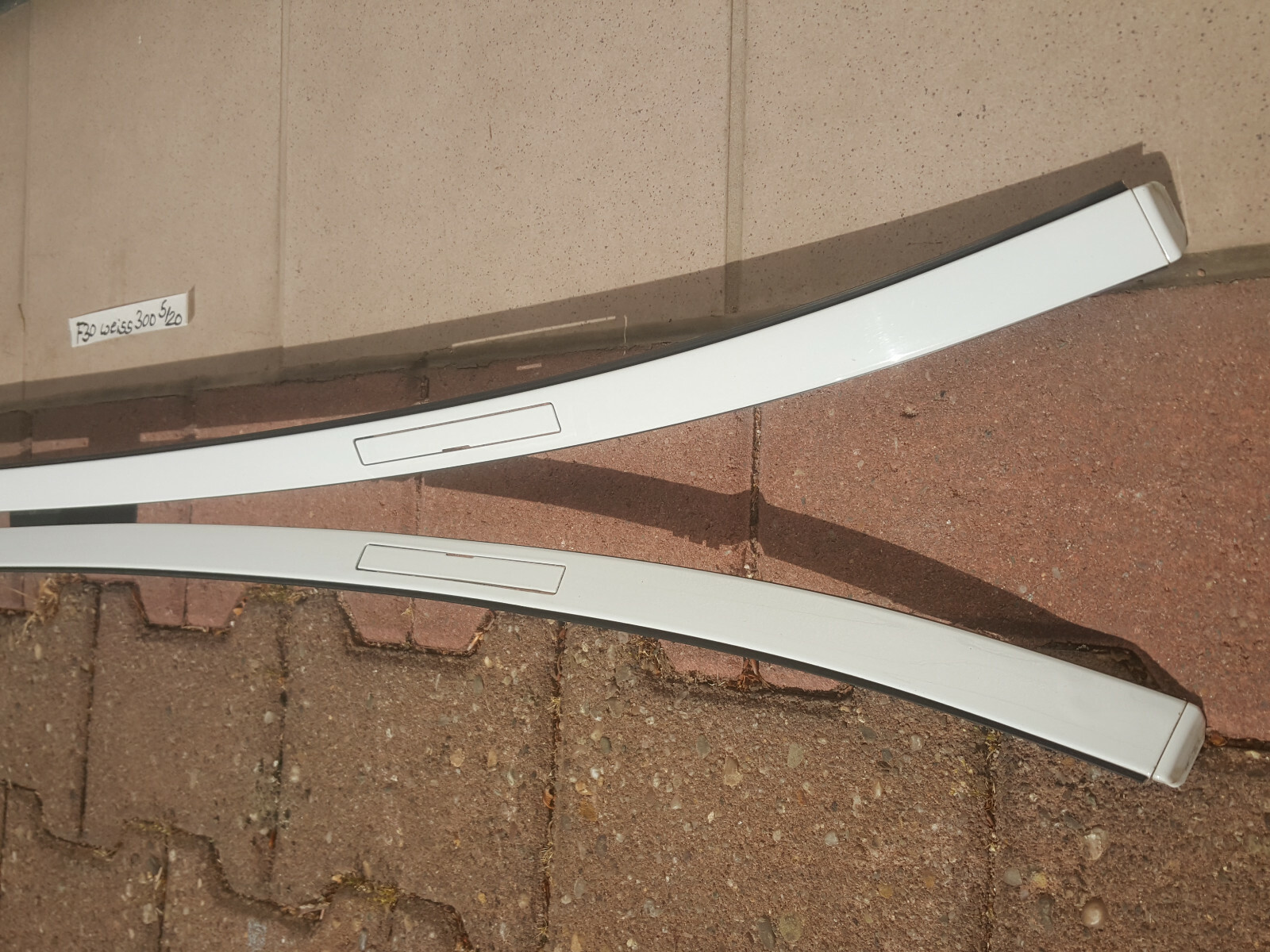 BMW F30 Dachleisten Zierleiste Dach oben rechts links  Alpin weiss ABHOLUNG – Bild 3