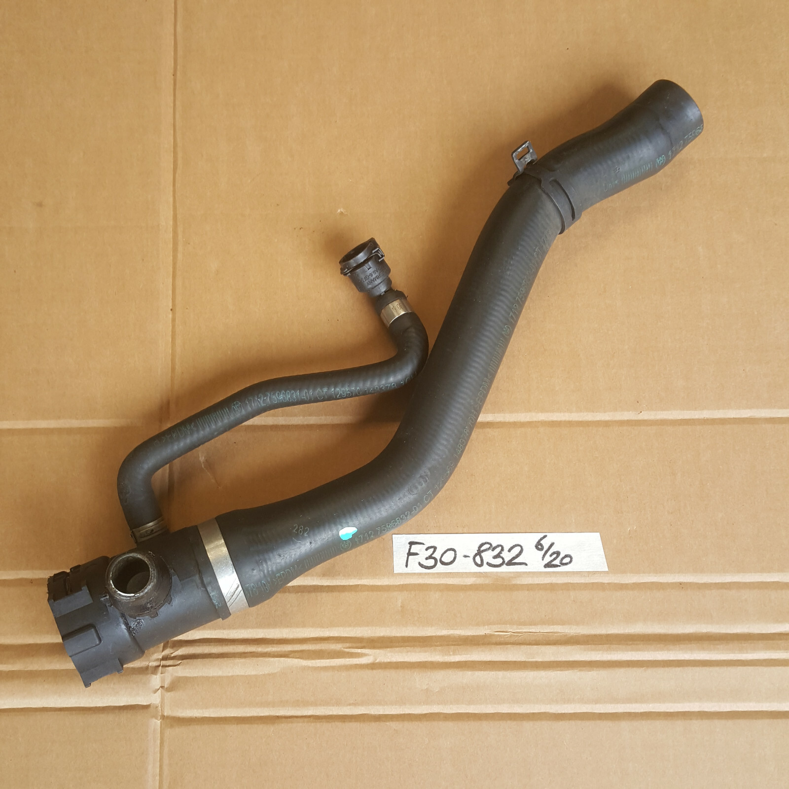 BMW F20 F21 F30 F31 Kühlerschlauch 7596831 Kühlwasser Leitung Schlauch 7596832 – Bild 1