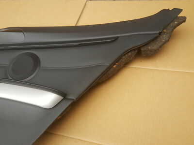 BMW E92 Seiten Verkleidung innen HINTEN RECHTS Leder schwarz ohne Gurtbringer – Bild 3