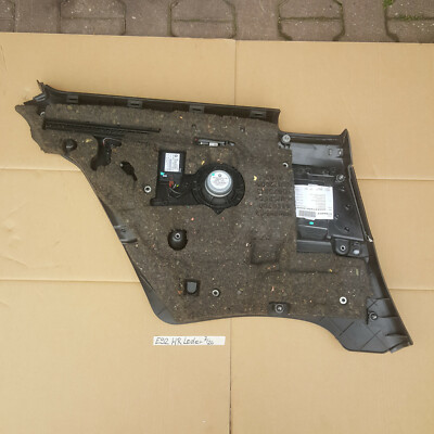 BMW E92 Seiten Verkleidung innen HINTEN RECHTS Leder schwarz ohne Gurtbringer – Bild 4