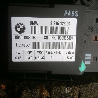 BMW E92 Seiten Verkleidung innen HINTEN RECHTS Leder schwarz ohne Gurtbringer – Bild 6