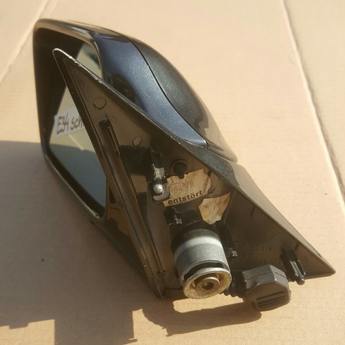 BMW E34 Seiten Außen Spiegel LINKS - cosmos schwarz – Bild 3