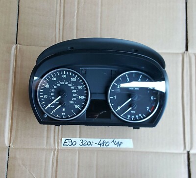 BMW E90 E91 E92 Tachometer Meilen Tacho 320i Kombiinstrument Speedometer 6983480 – Bild 1