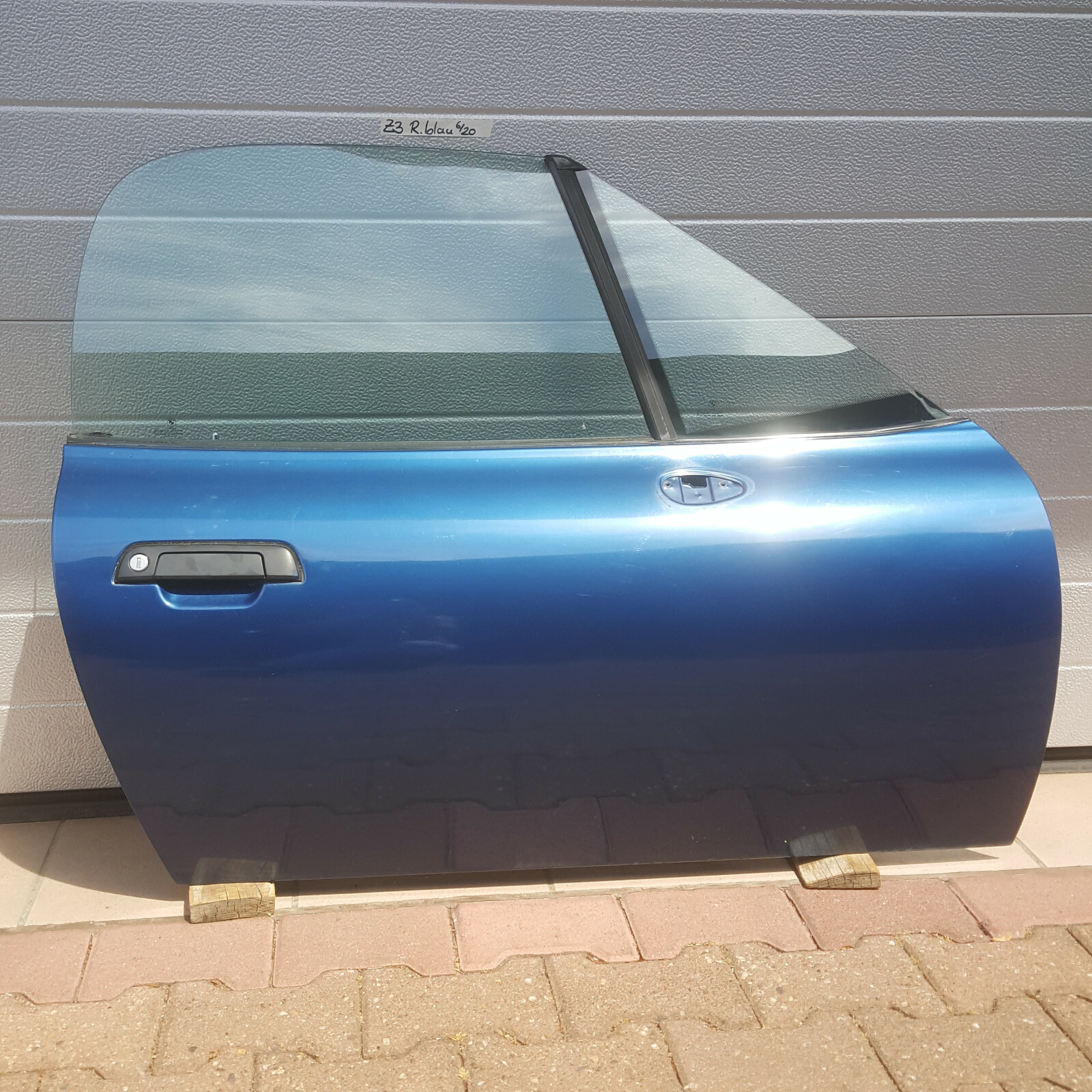 BMW Z3 Coupe + Roadster Beifahrer Tür RECHTS  Topas blau metallic ABHOLUNG – Bild 11