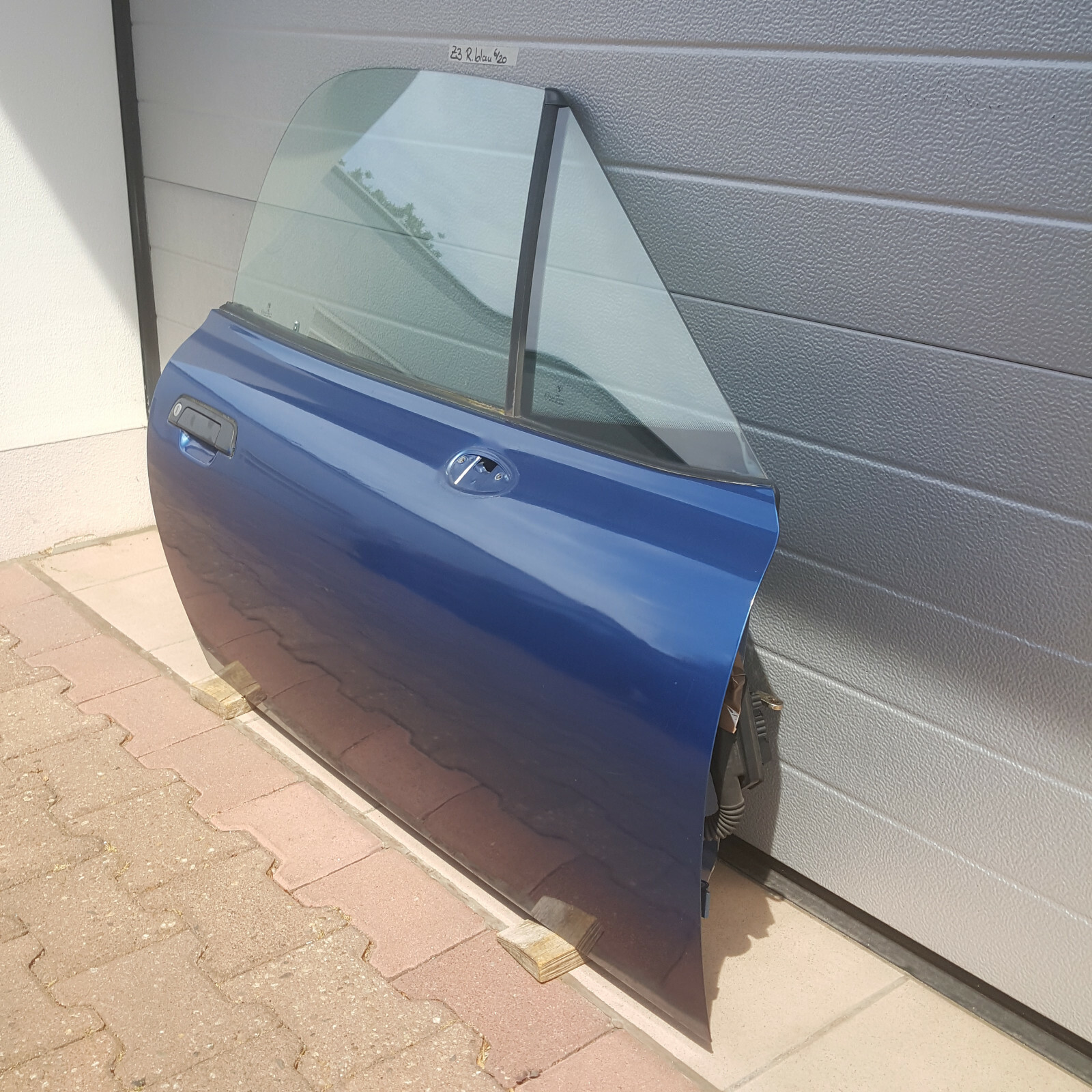 BMW Z3 Coupe + Roadster Beifahrer Tür RECHTS  Topas blau metallic ABHOLUNG – Bild 14