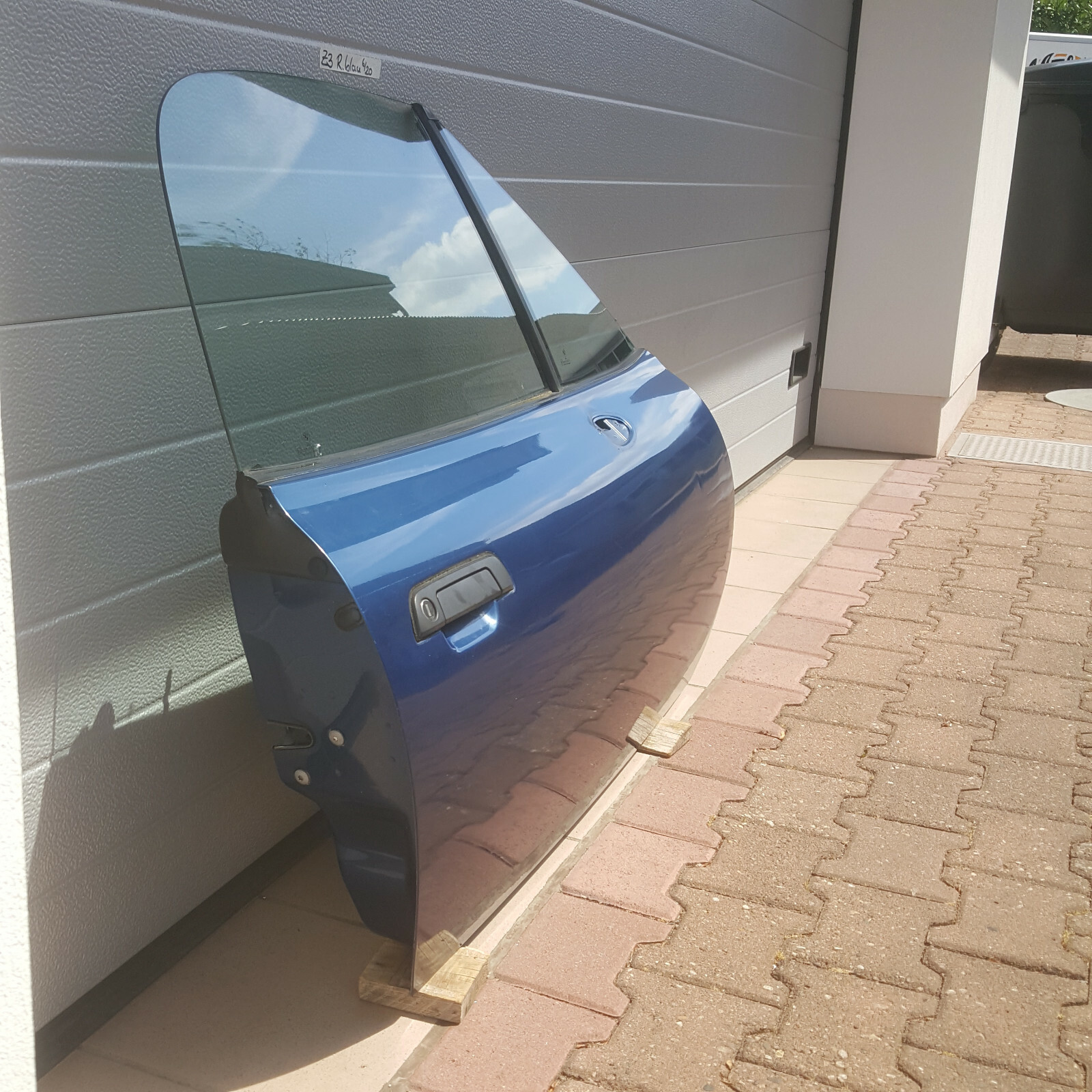 BMW Z3 Coupe + Roadster Beifahrer Tür RECHTS  Topas blau metallic ABHOLUNG – Bild 16