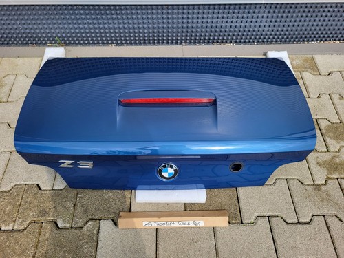 BMW Z3 Facelift Heckklappe Heckdeckel Kofferraum Deckel Topas blau ABHOLUNG – Bild 2
