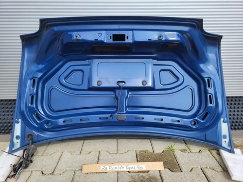 BMW Z3 Facelift Heckklappe Heckdeckel Kofferraum Deckel Topas blau ABHOLUNG – Bild 7