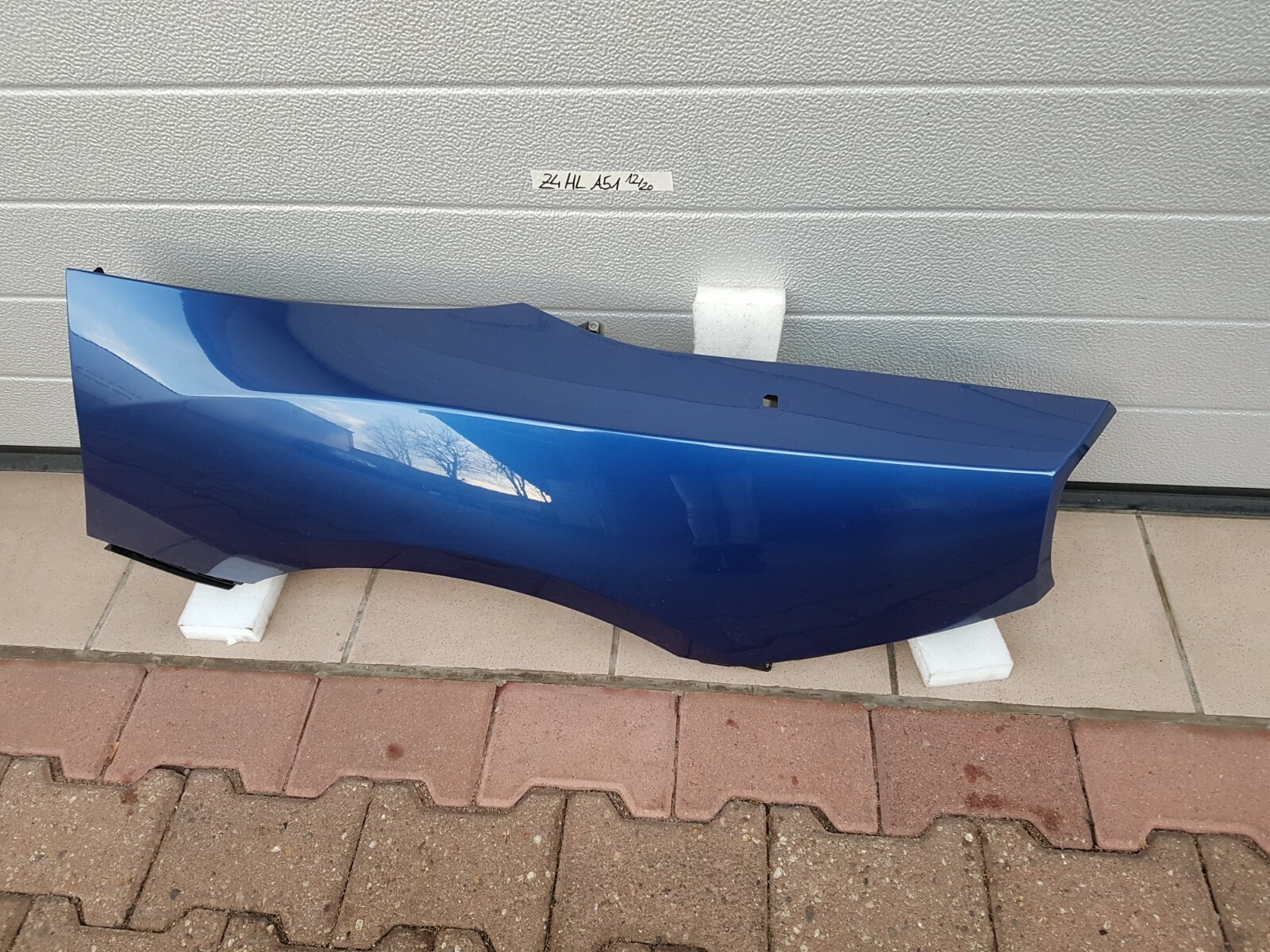 BMW Z4 E85 Seitenwand Aussenhaut Kotflügel hinten rechts ODER links Blau A51 – Bild 8