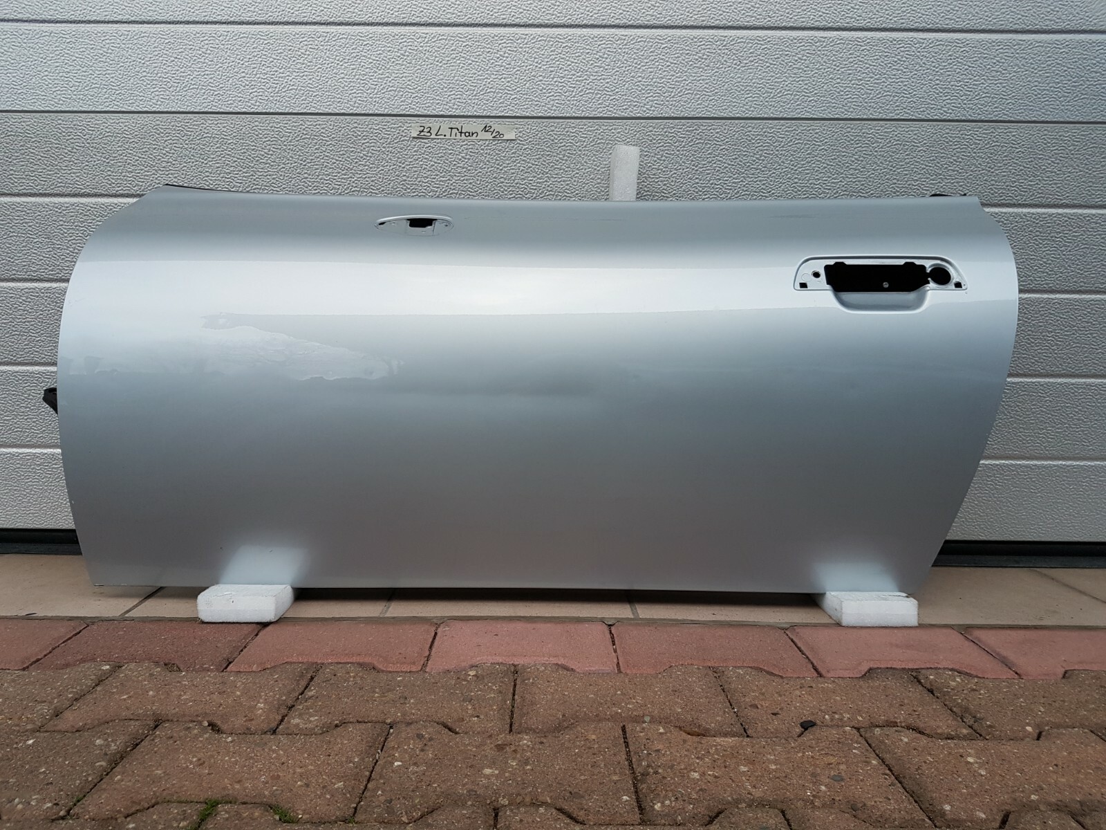 BMW Z3 Roadster Fahrer Tür LINKS Titan Silber Oder blau Beule Kratzer Lackschäde – Bild 1