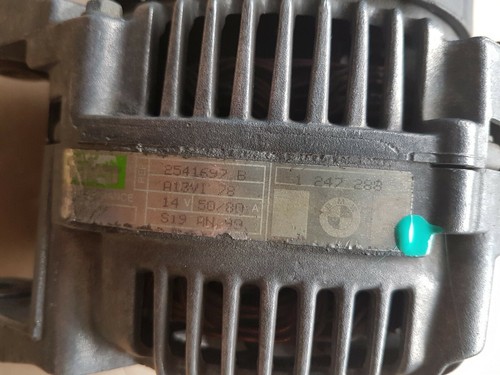 BMW  E36 Cabrio Coupe Compact Lichtmaschine 1247288 Generator Valeo – Bild 2