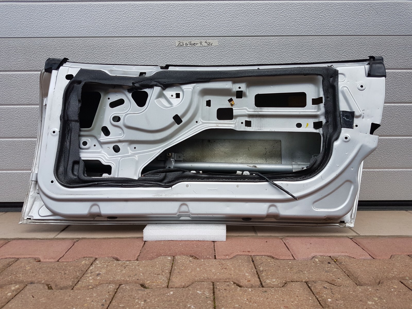 BMW  Z3 Coupe Roadster Beifahrer Tür RECHTS Titan Silber Metallic Beule – Bild 5