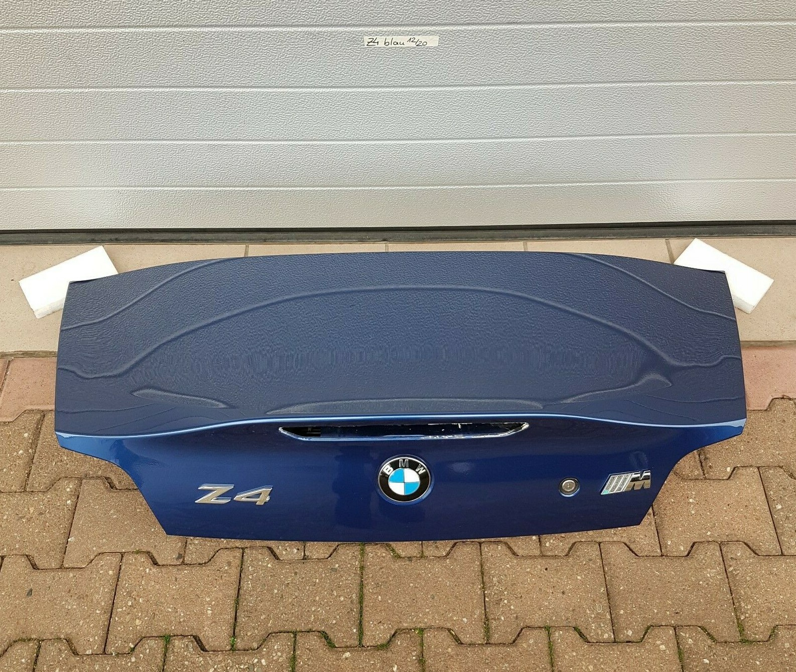 BMW Z4 E85 Heckklappe Kofferraum Klappe Heckdeckel Montego blau  ABHOLUNG – Bild 1