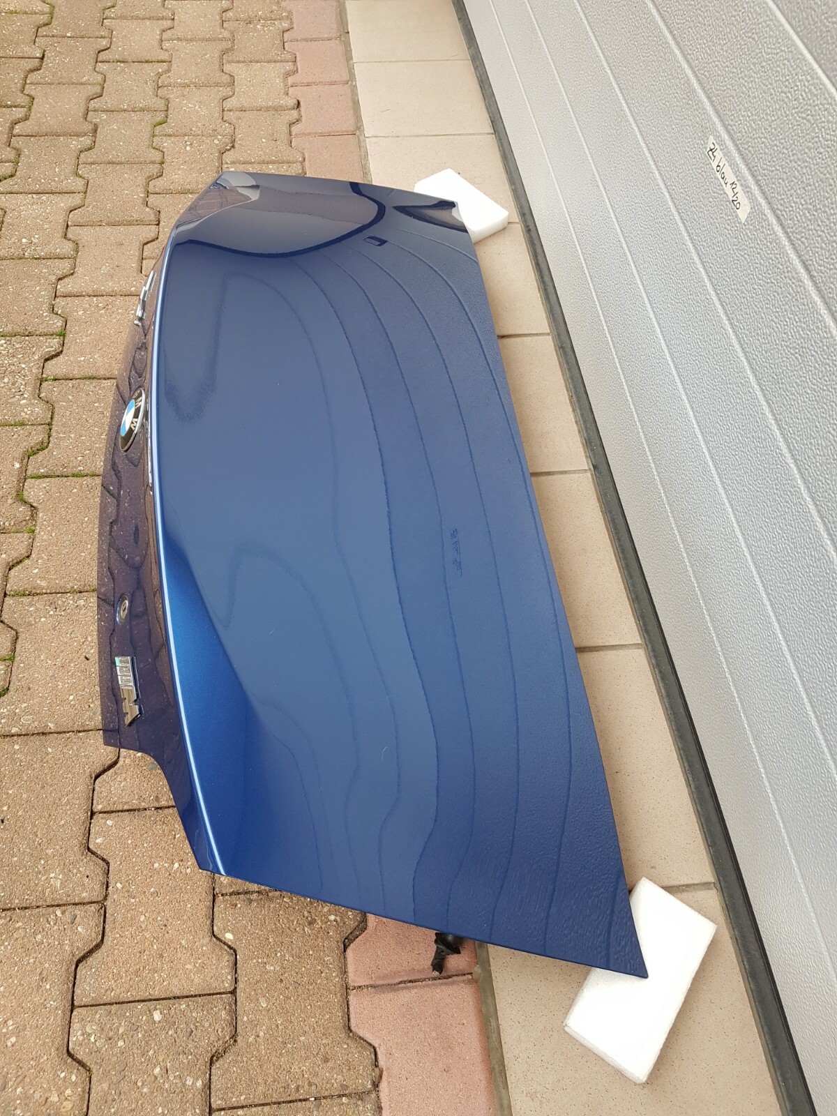 BMW Z4 E85 Heckklappe Kofferraum Klappe Heckdeckel Montego blau  ABHOLUNG – Bild 3